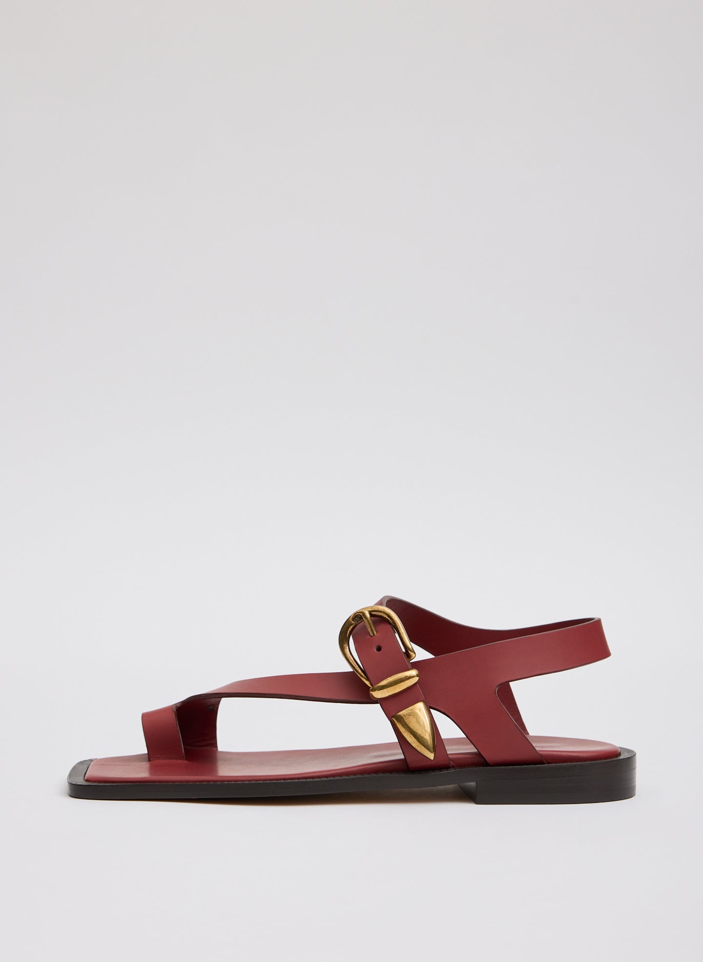 Red Karel Sandal - side view