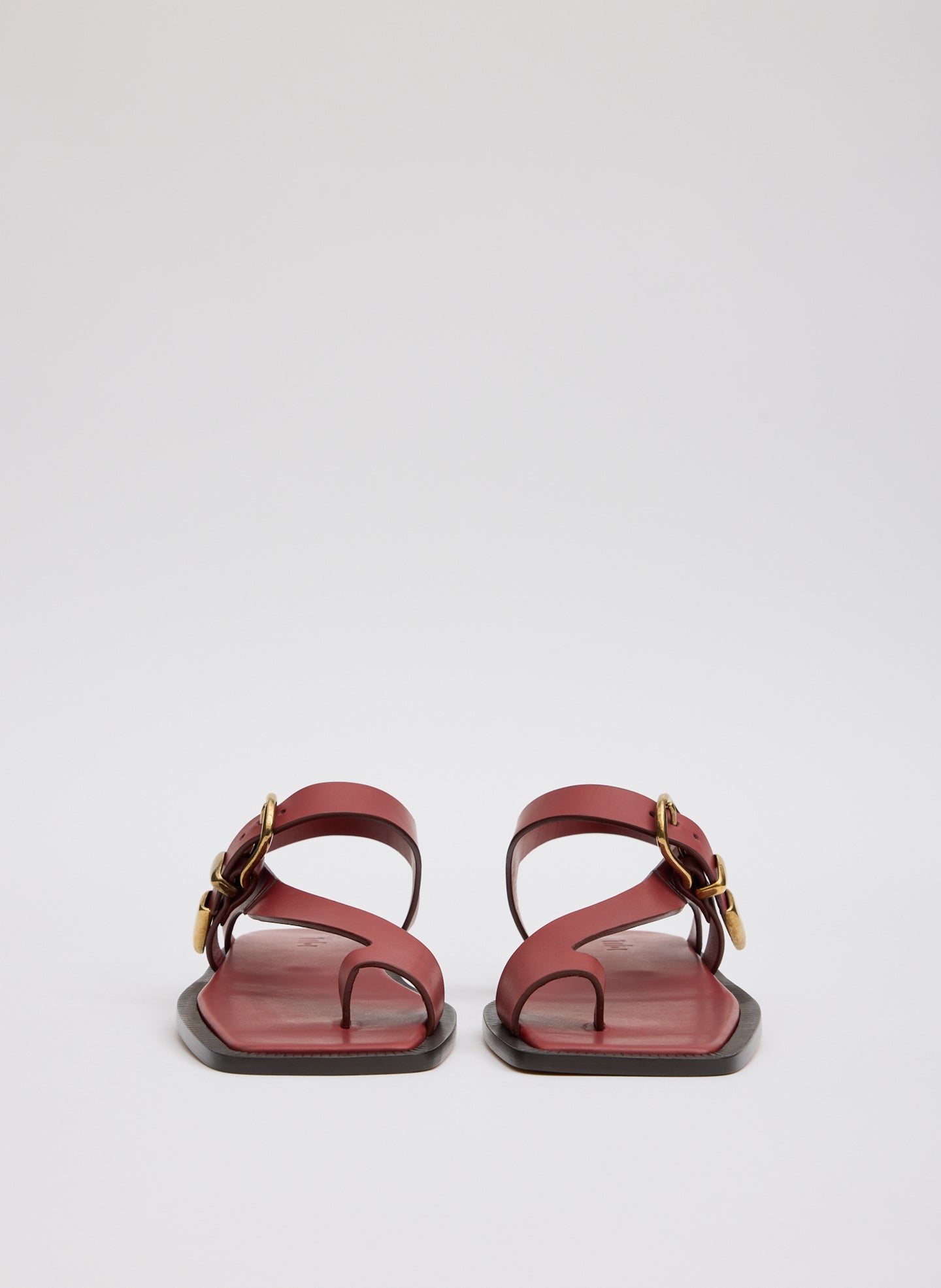 Red Karel Sandal - front view