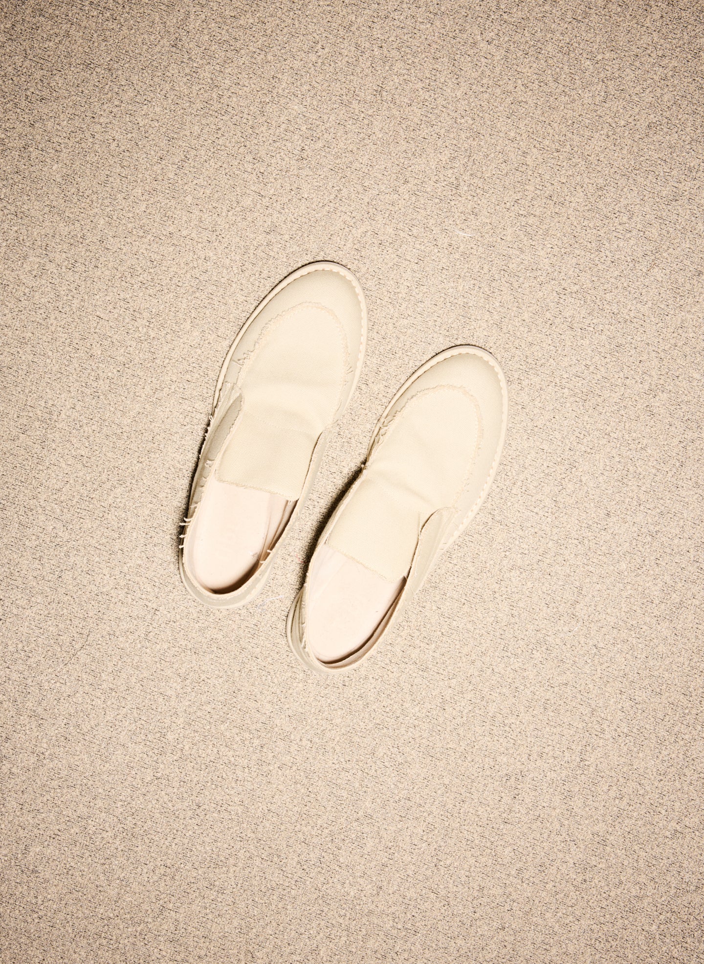 Sand Canvas Harry Chukka boot - editorial image