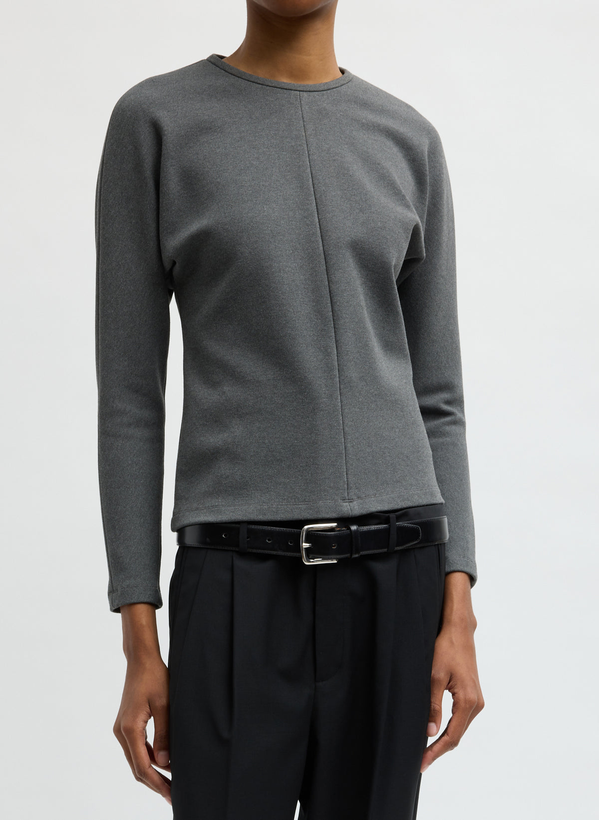 Luxe Crepe Knit Dolman Top