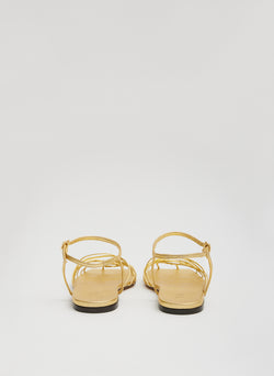 Berneice Kidskin Sandal Gold-5