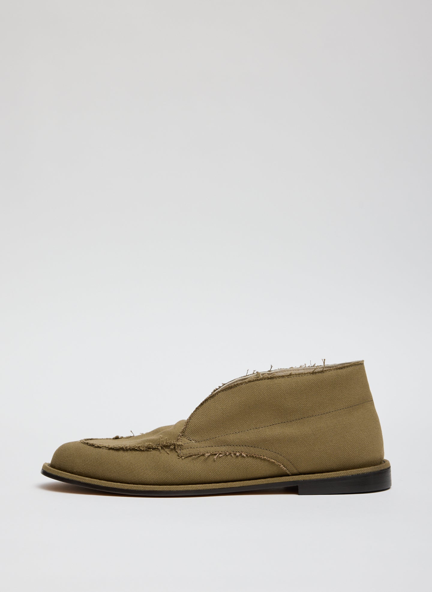 Tan Canvas Harry Chukka Boot - side view