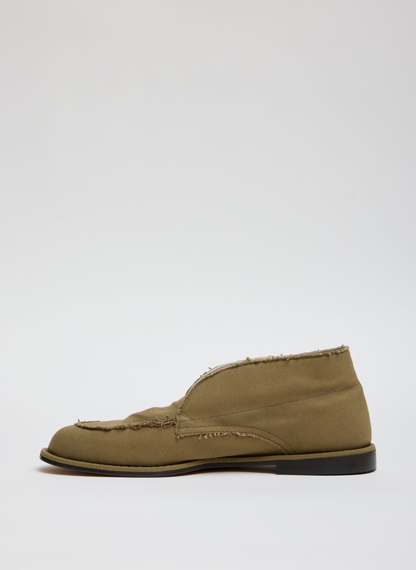 Tan Canvas Harry Chukka Boot - side view
