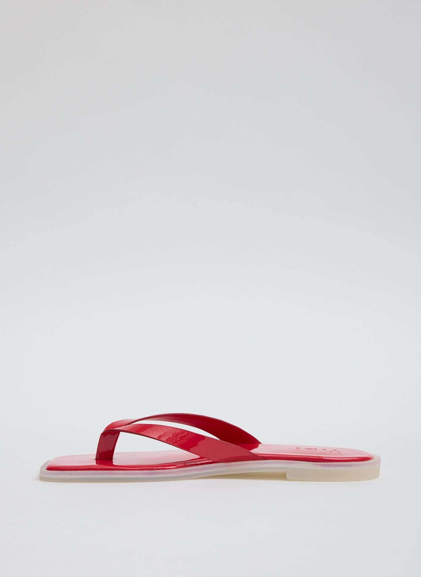 Red Arnie Sandal - side view