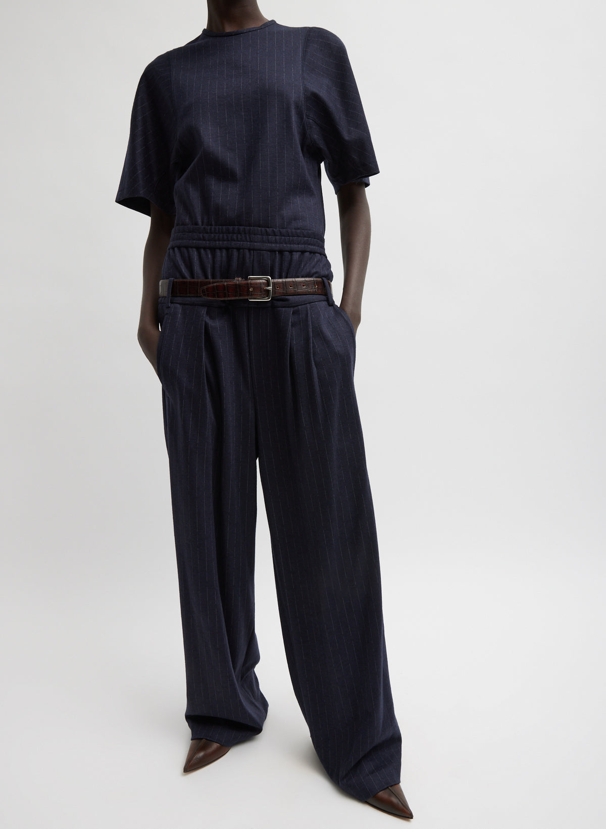 Bibiy. JULIET DOUBLE WAIST ちっさく PANTS