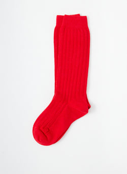 Cashmere Socks Red-1