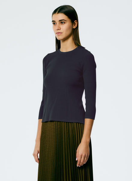 Giselle Stretch Sweater Circle Openback Tank – Tibi Official