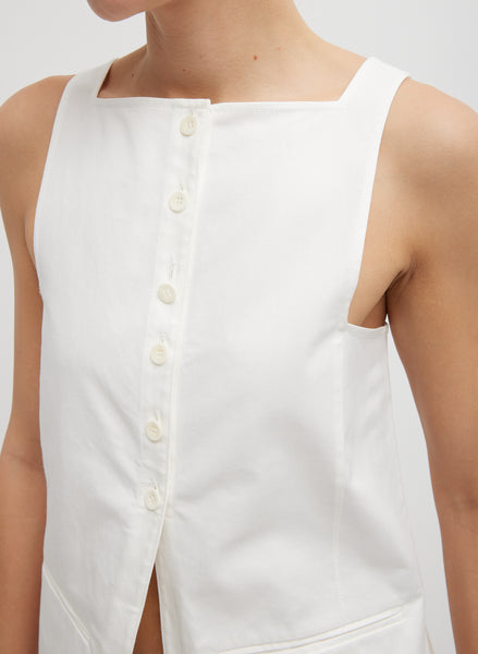 Sleeveless Tunic Shirt - THE FORM