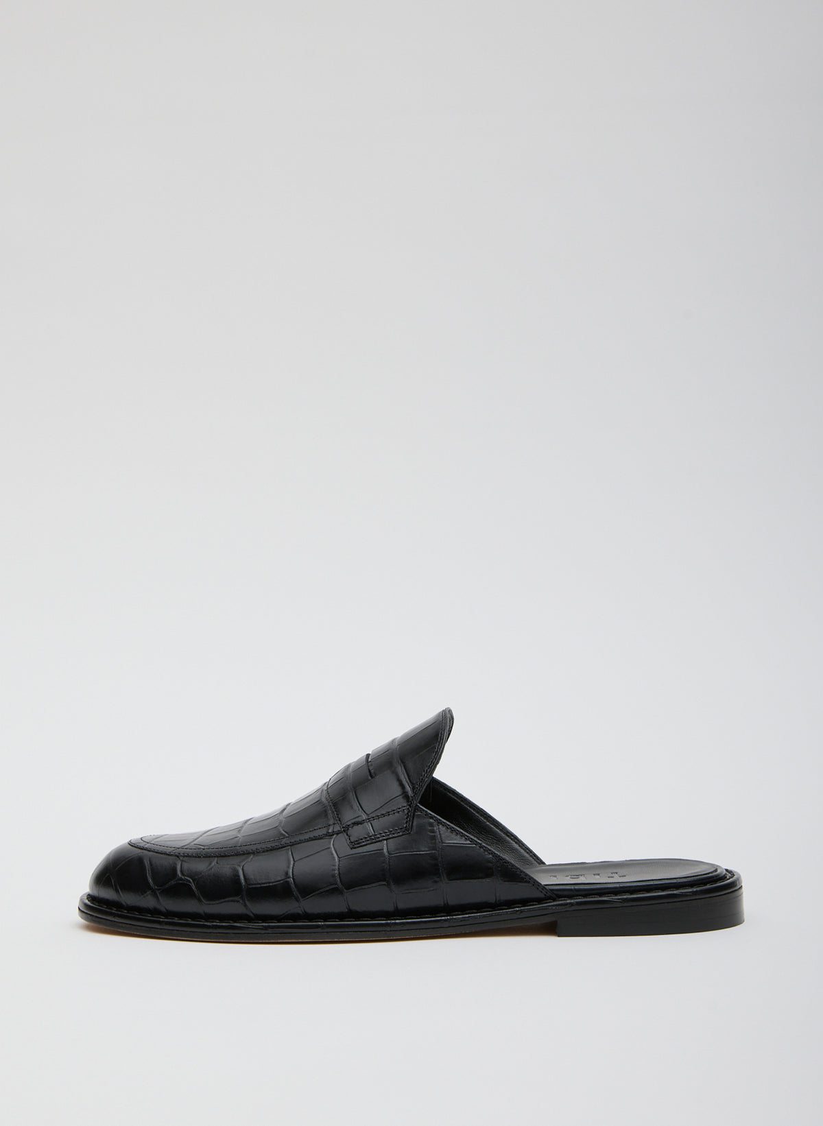 Herbert Slide Crocodile Embossed – Tibi Official display picture 2
