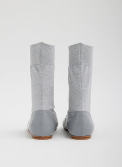 Borg Sock Shoe Grey-5