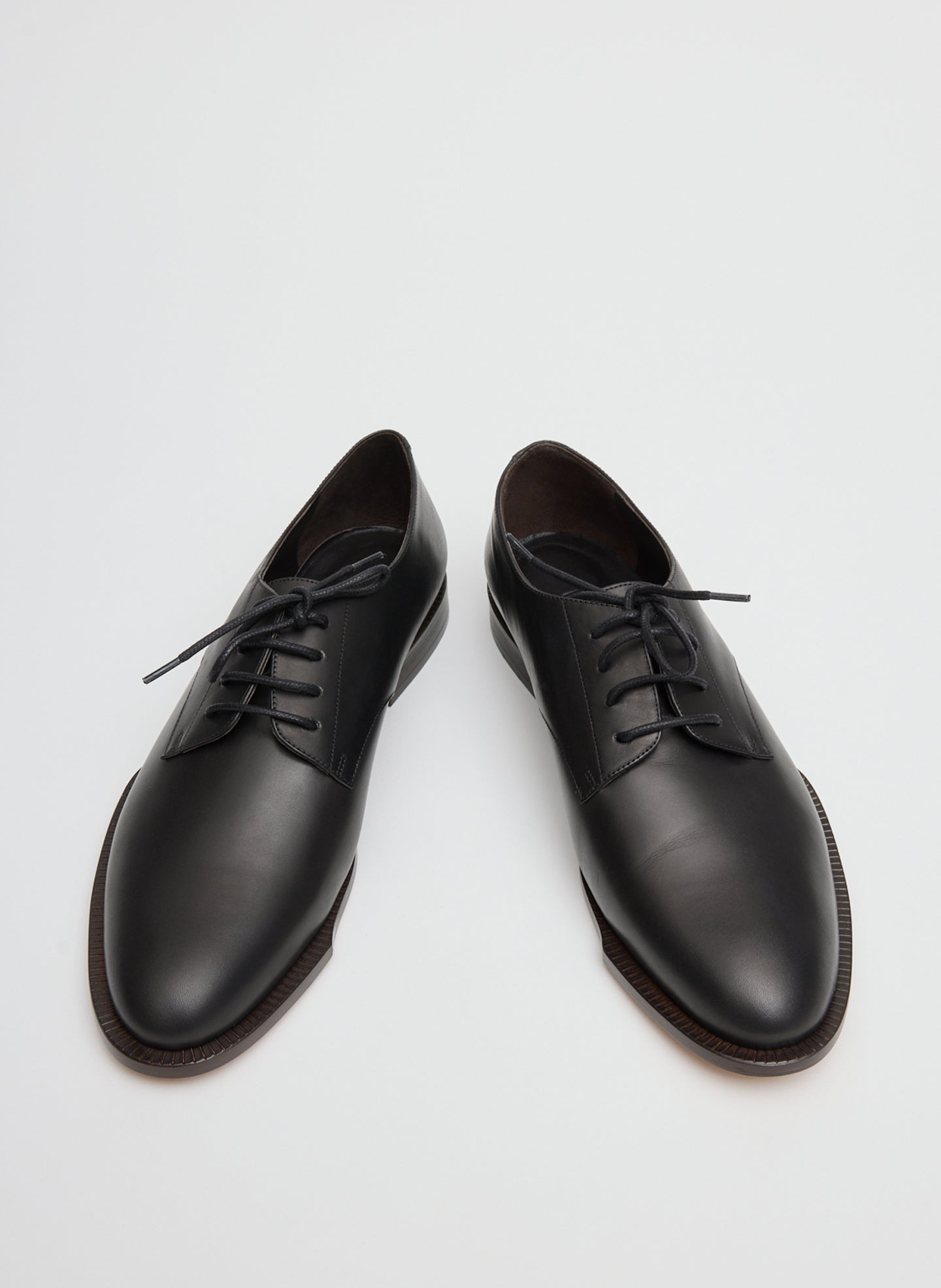 Black Leather Edgar Loafer - front view