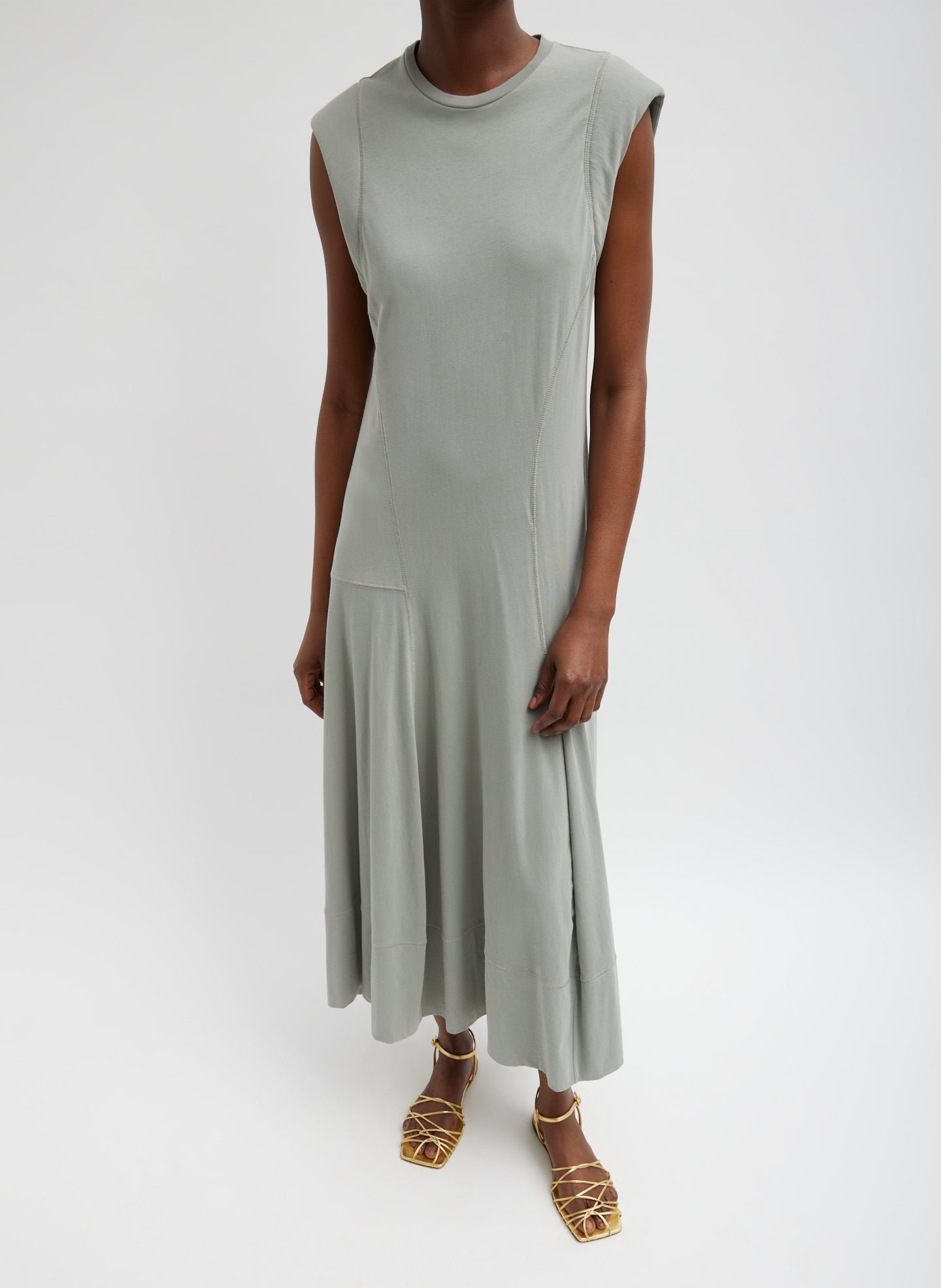 T-Shirt Sleeveless Dress – Tibi Official