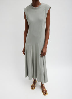 T-Shirt Sleeveless Dress Pumice Grey-1