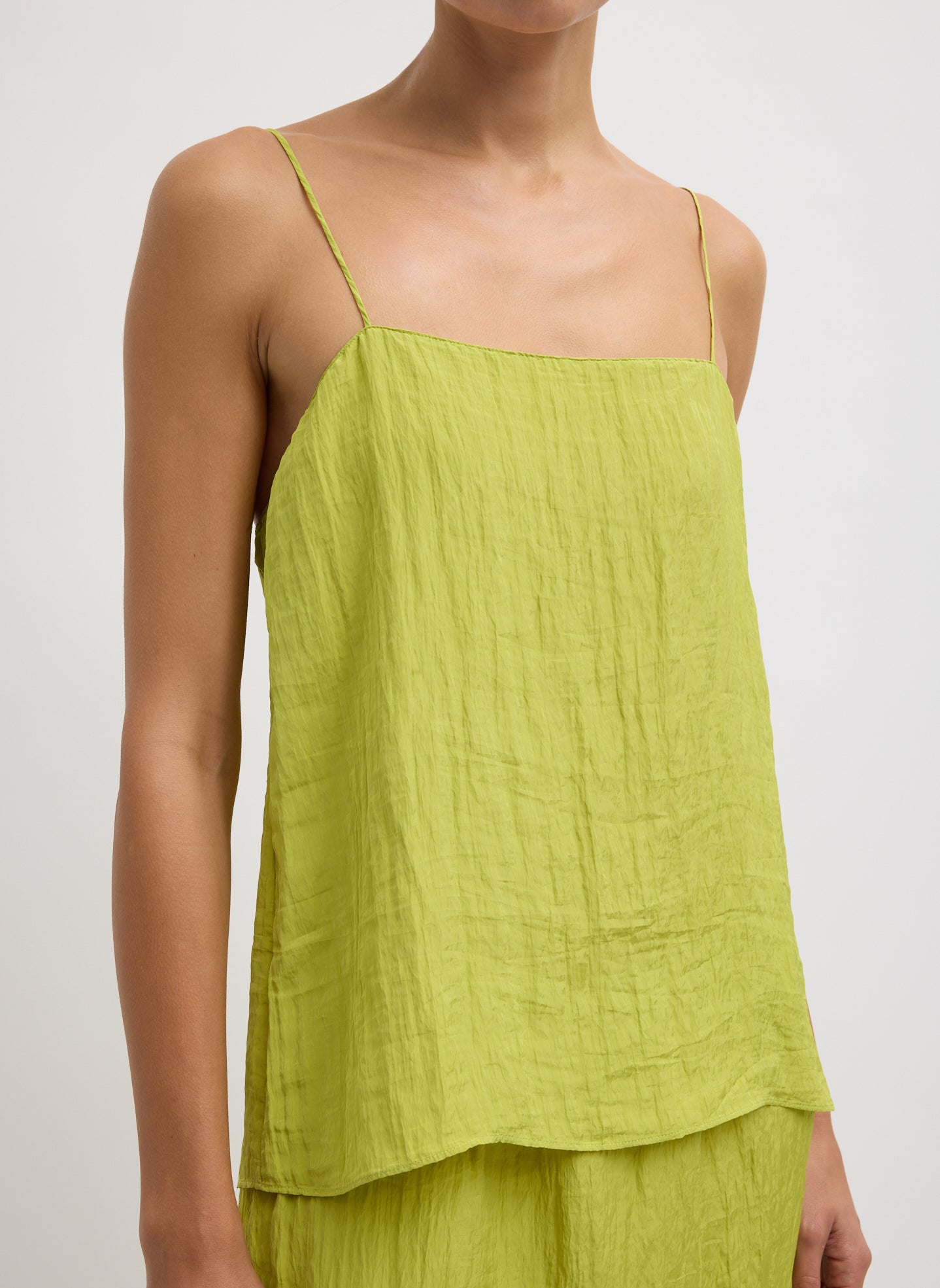 The Crinkle Slip Cami – Tibi Official