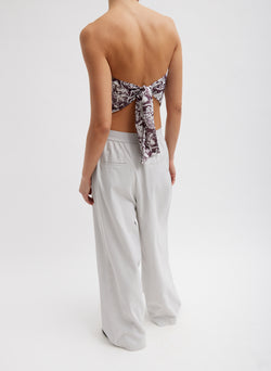 Drapey Suiting Marit Pull On Pant Stone-4