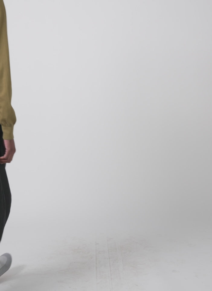 Black Nylon Asymmetrical Balloon Skirt - midi skirt, video on model