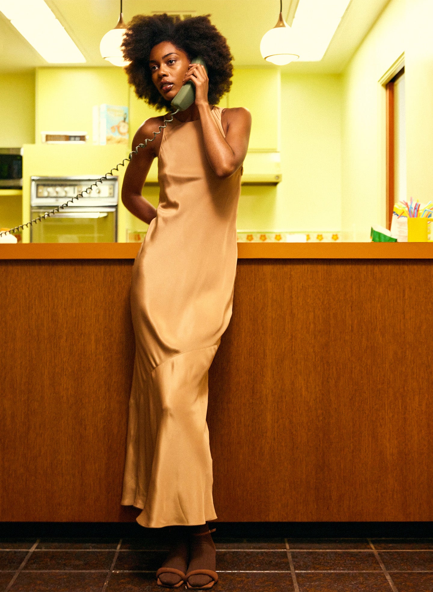 4-Ply Silk Bias Dress