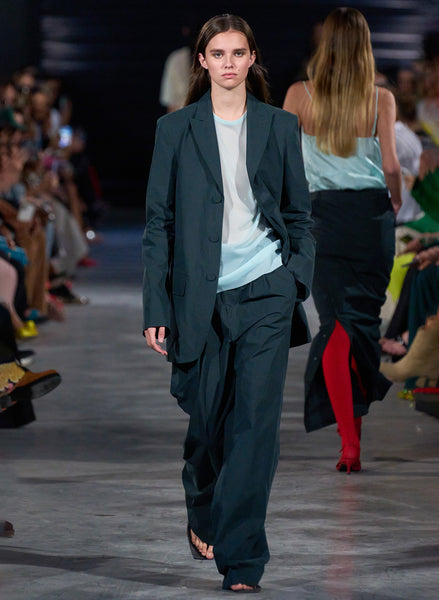 Tibi quilted cheap combo blazer