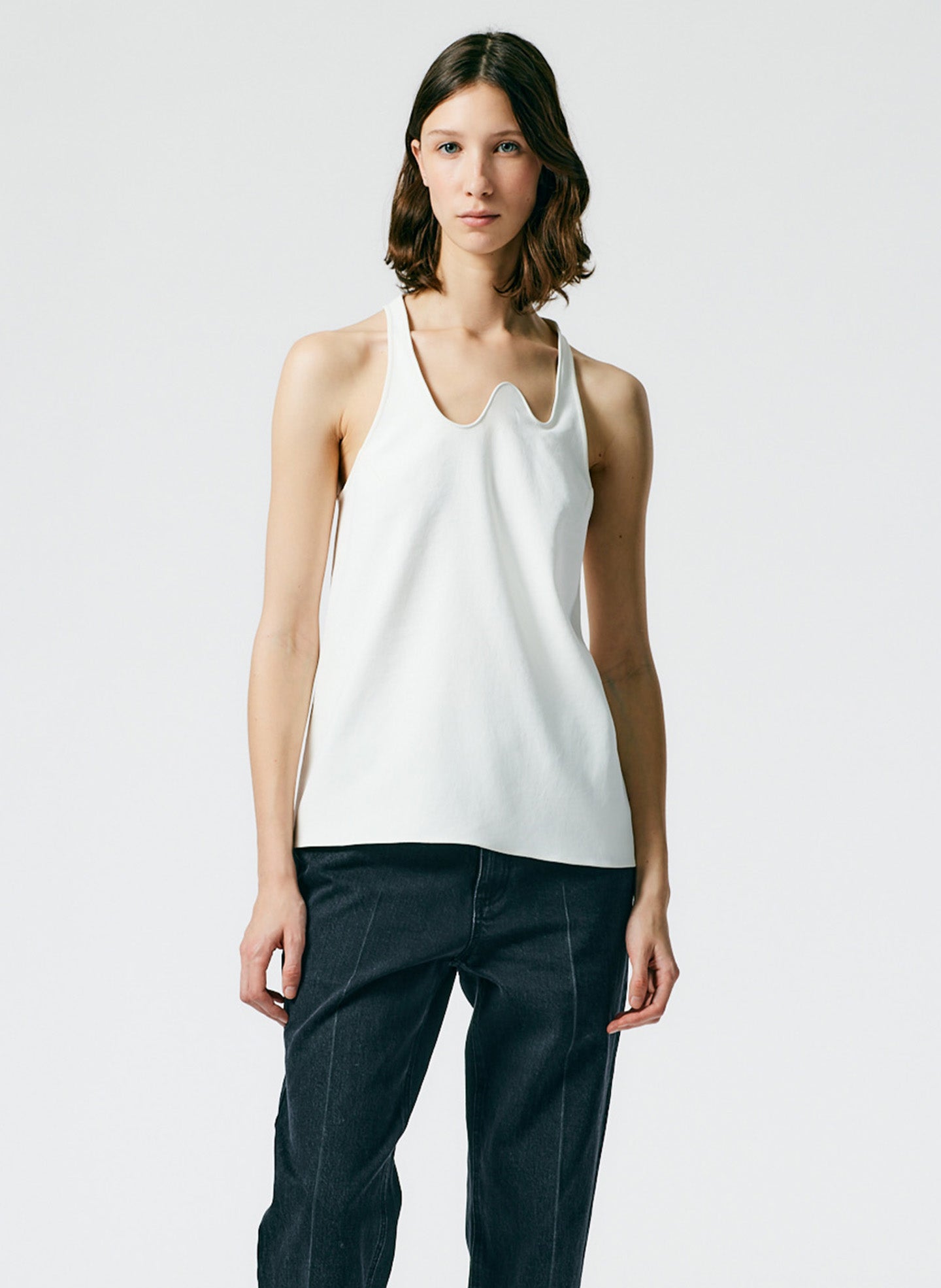 Chalky Drape Squiggly Tank