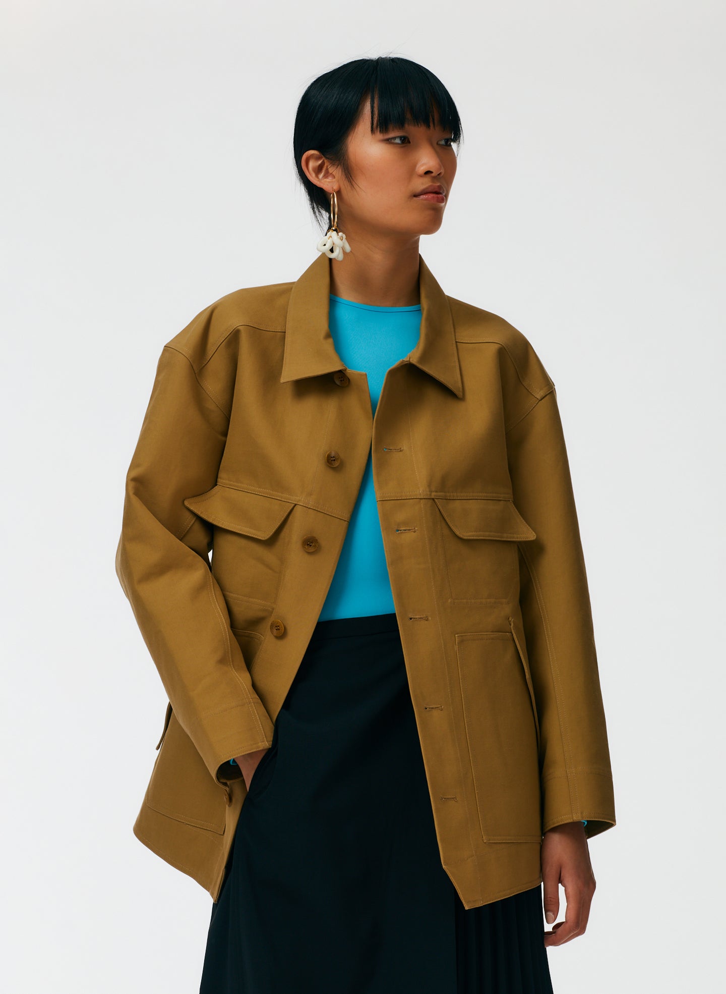 Trench Jean Jacket