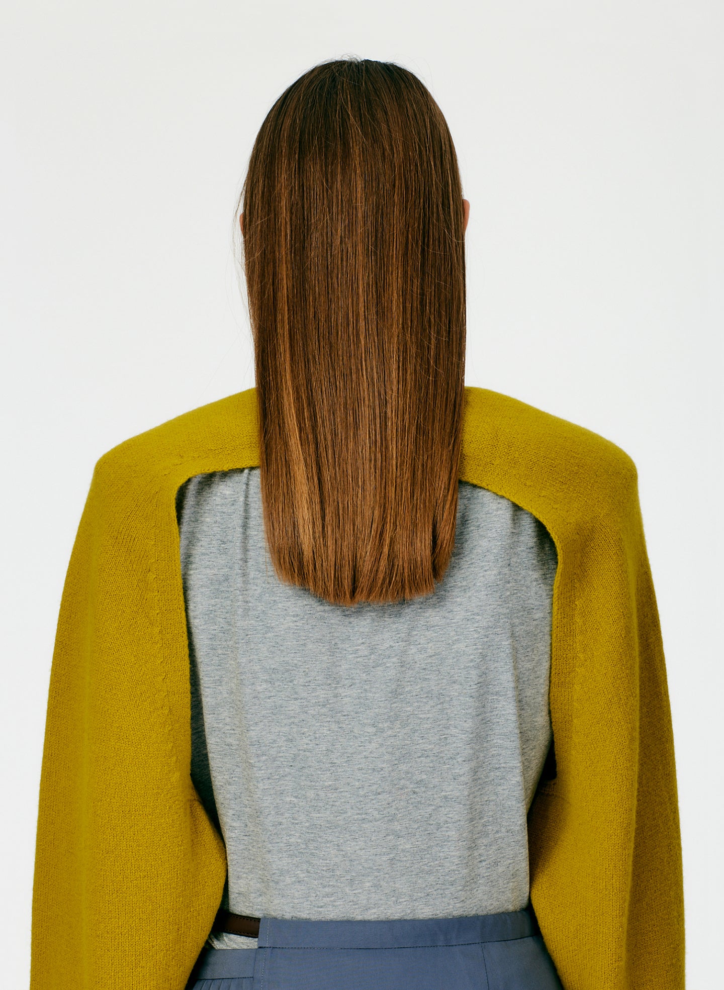 Soft Lambswool Half Cardigan