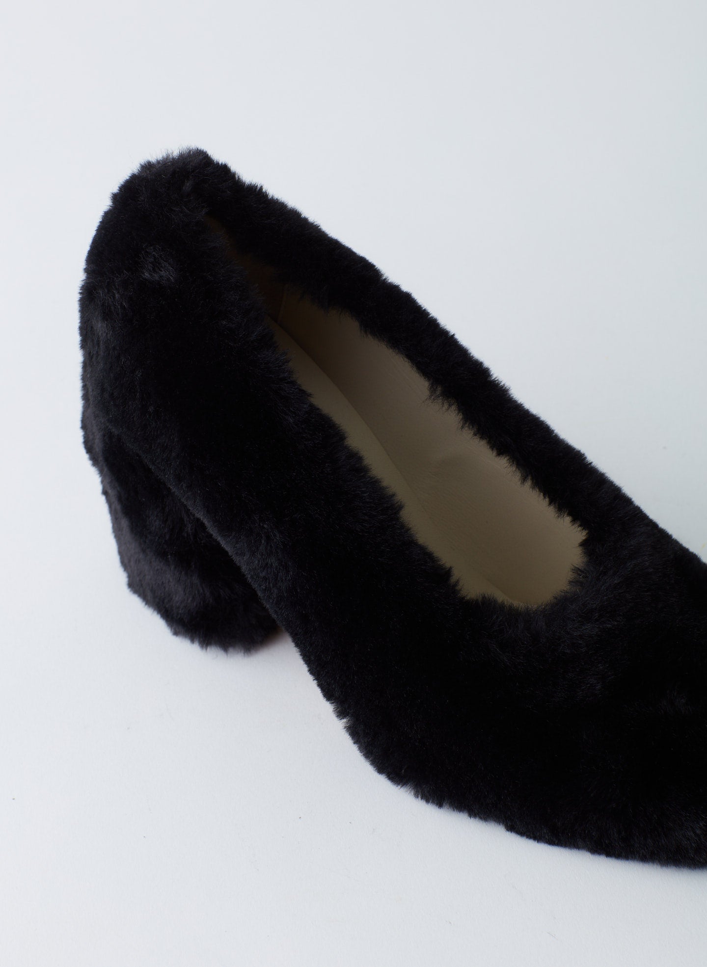 Bela Faux Fur Pump