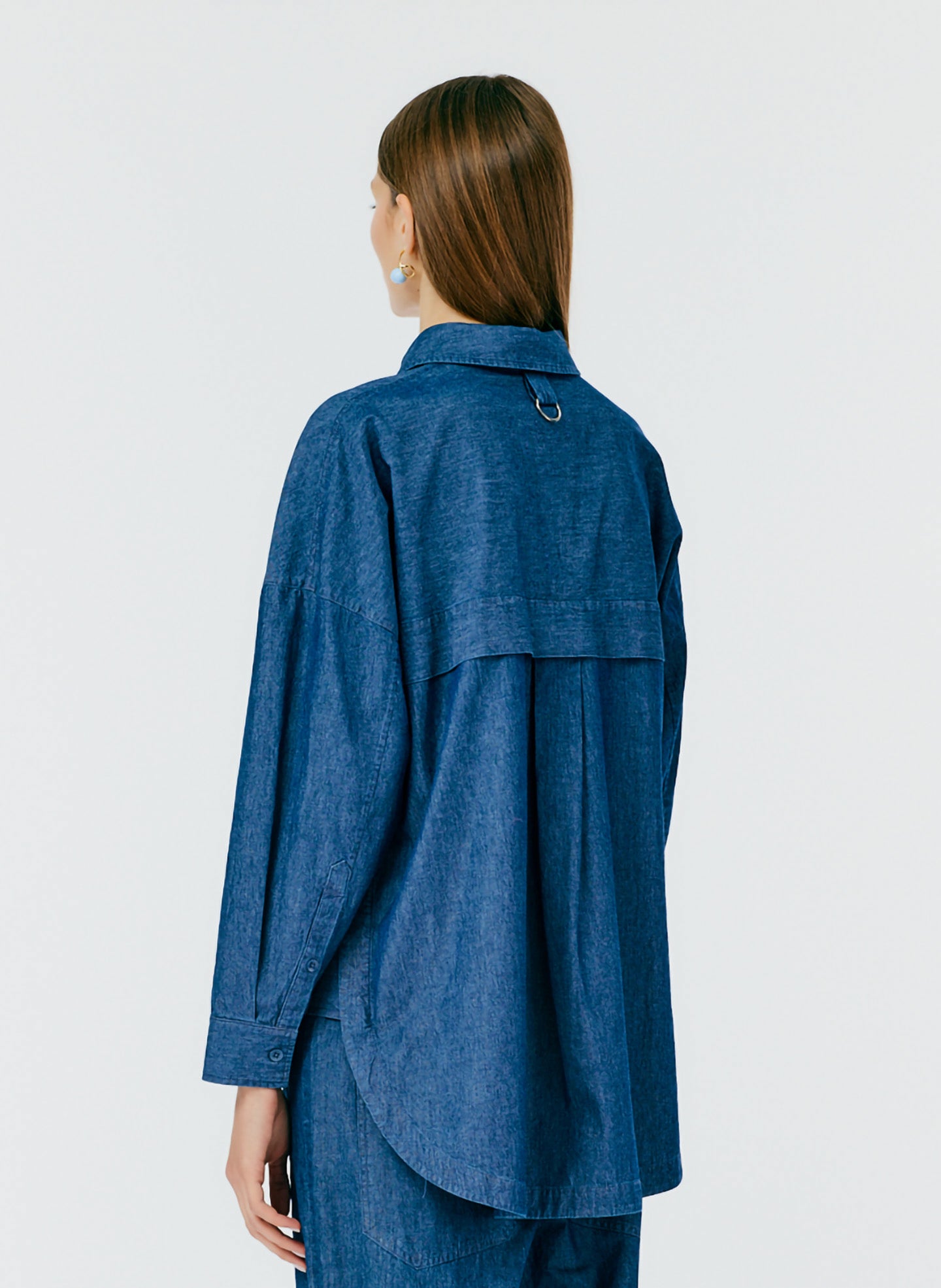Light Weight Denim Oversized Gabe Shirt
