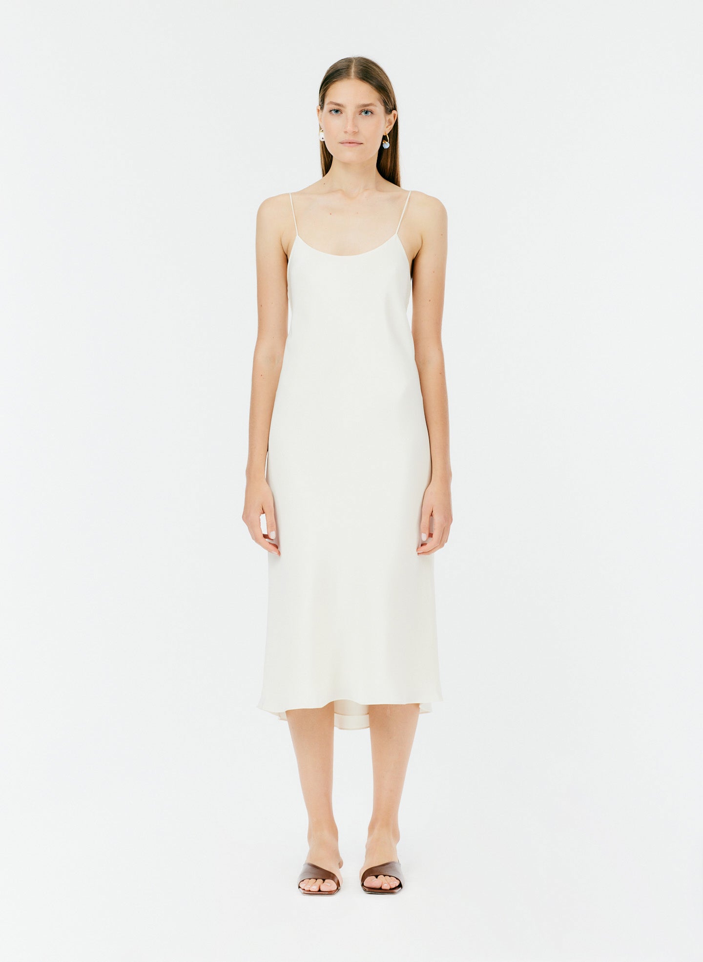 ivory dress slip 4Ply Silk Bias Slip Dress – Tibi Official