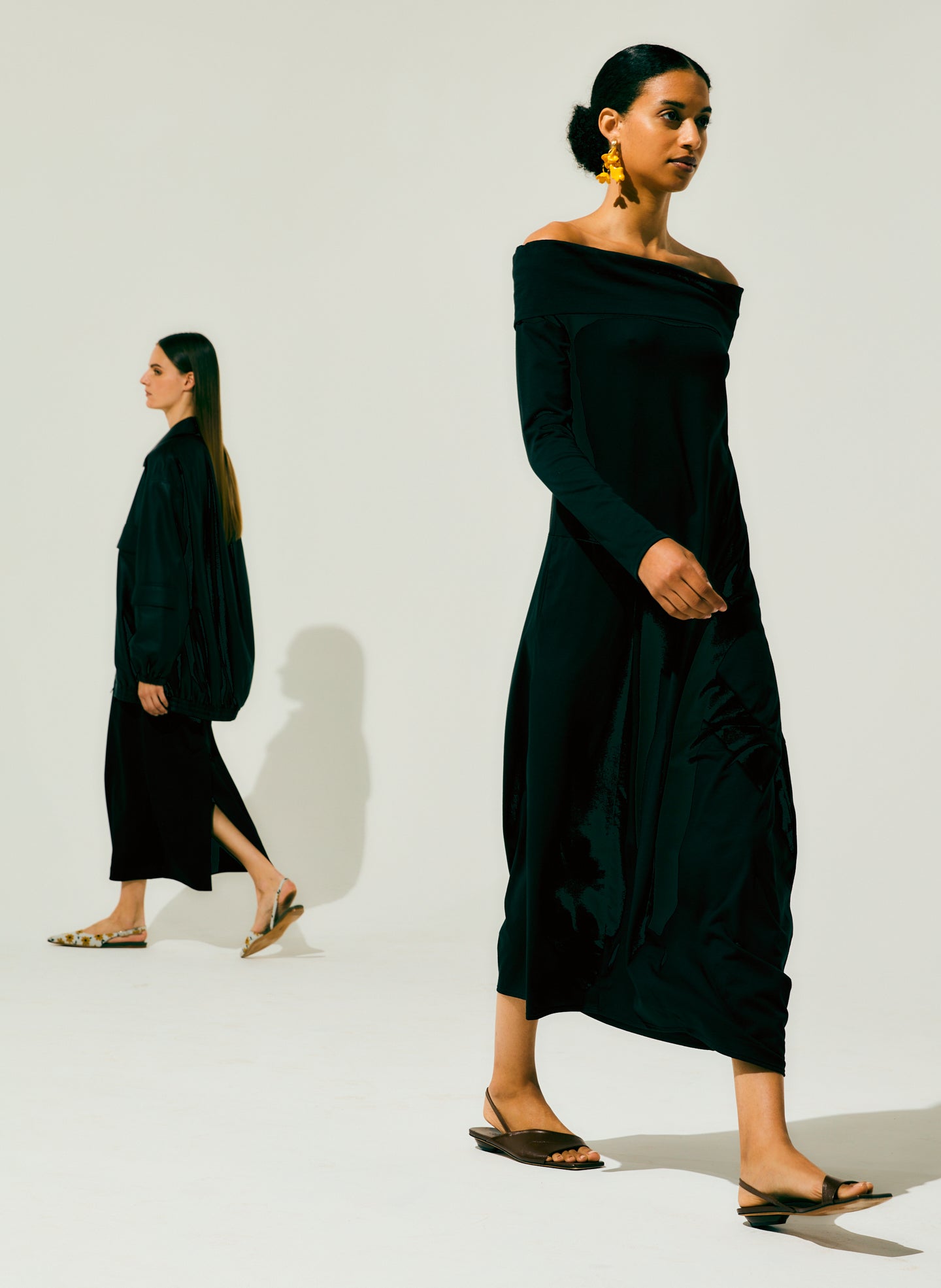 Off The Shoulder T-Shirt Dress