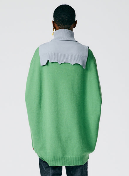 Tibi turtleneck sweater deals