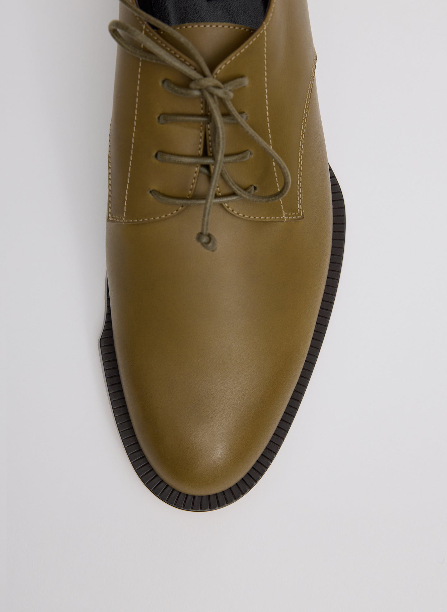 Army Green Edgar Loafer - closeup