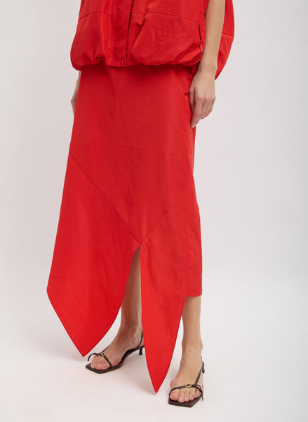 Italian Sporty Nylon Tie Skirt – Tibi Official