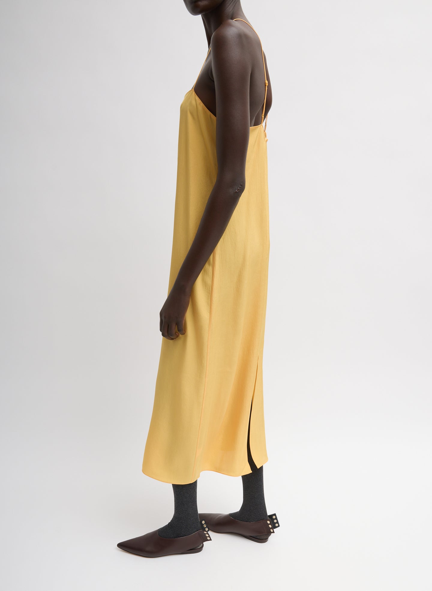 The Slip Dress - Orange Sorbet / 08 / T000LP1639 The Slip Dress - Orange Sorbet / 08 / T000LP1639
