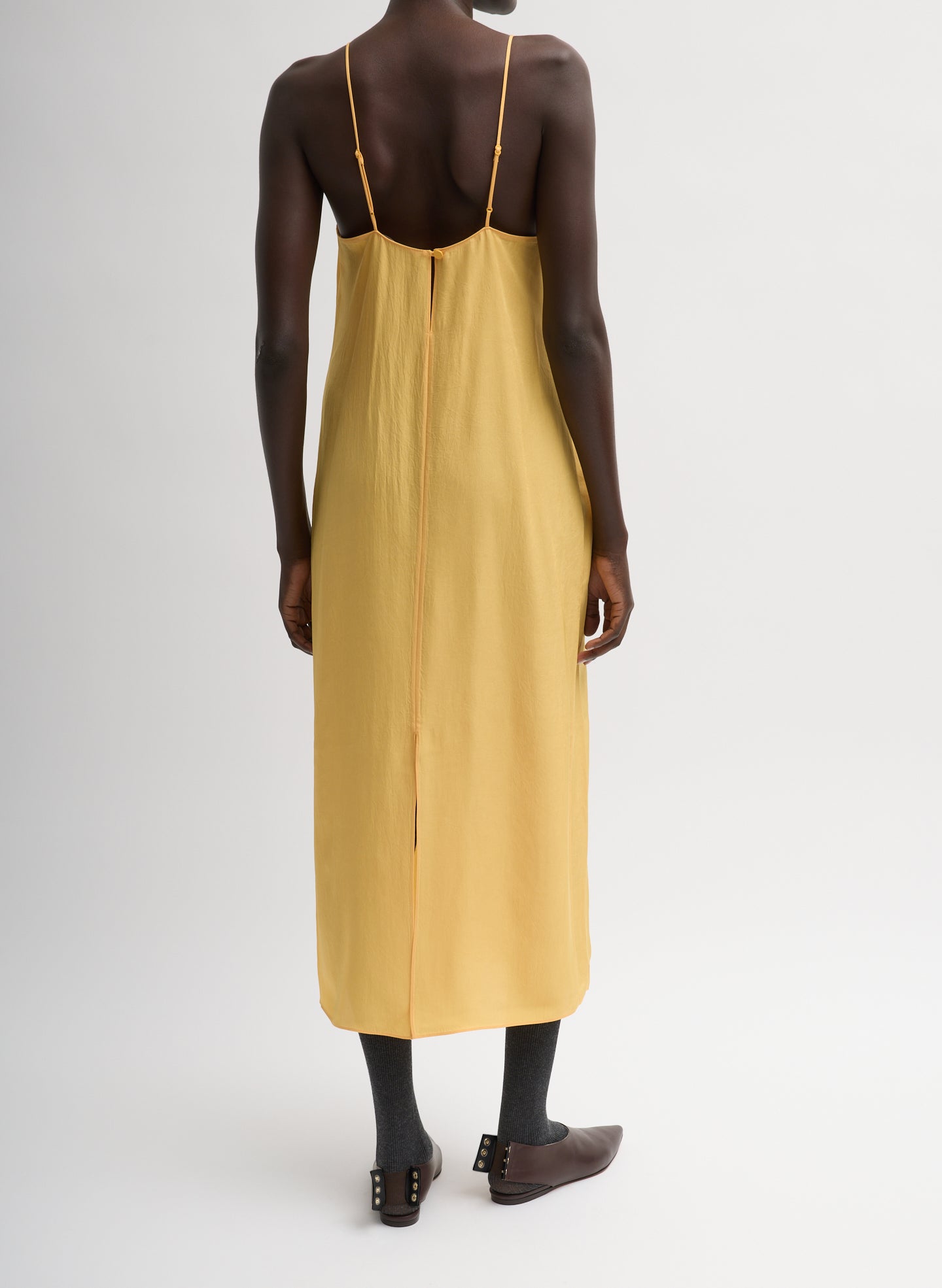 The Slip Dress - Orange Sorbet / 08 / T000LP1639 The Slip Dress - Orange Sorbet / 08 / T000LP1639