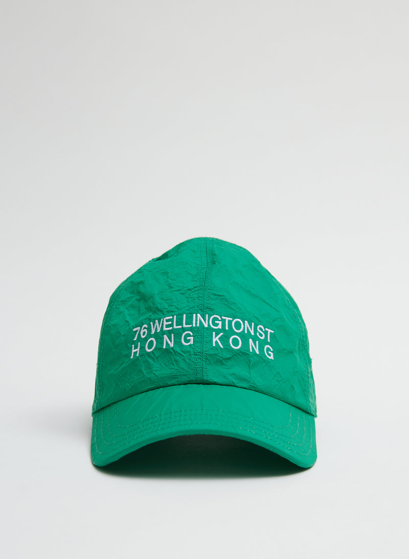 Nylon Baseball Cap Green-1