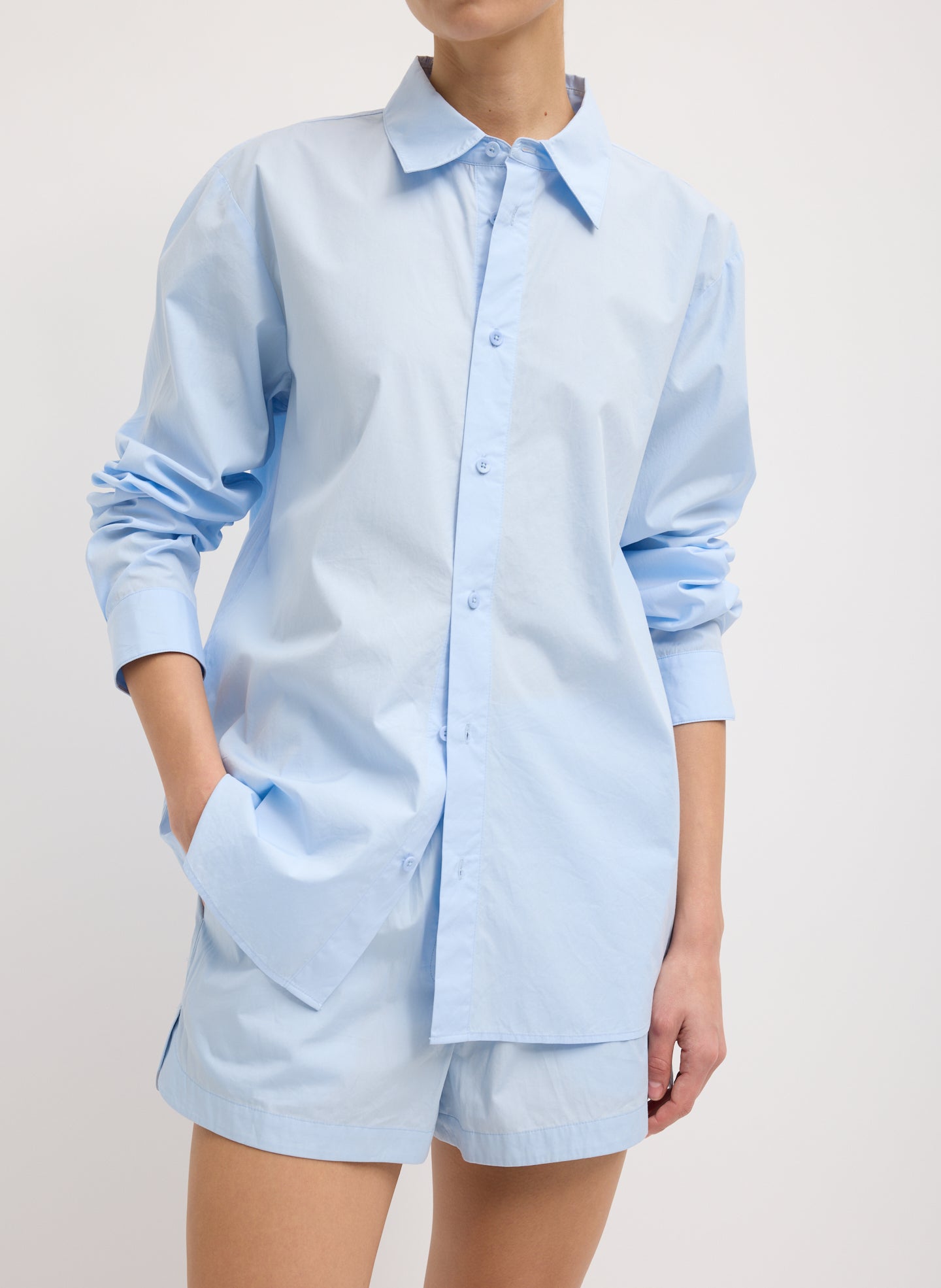 Luxe Shirting Classic Men's Shirt - BLUE-1