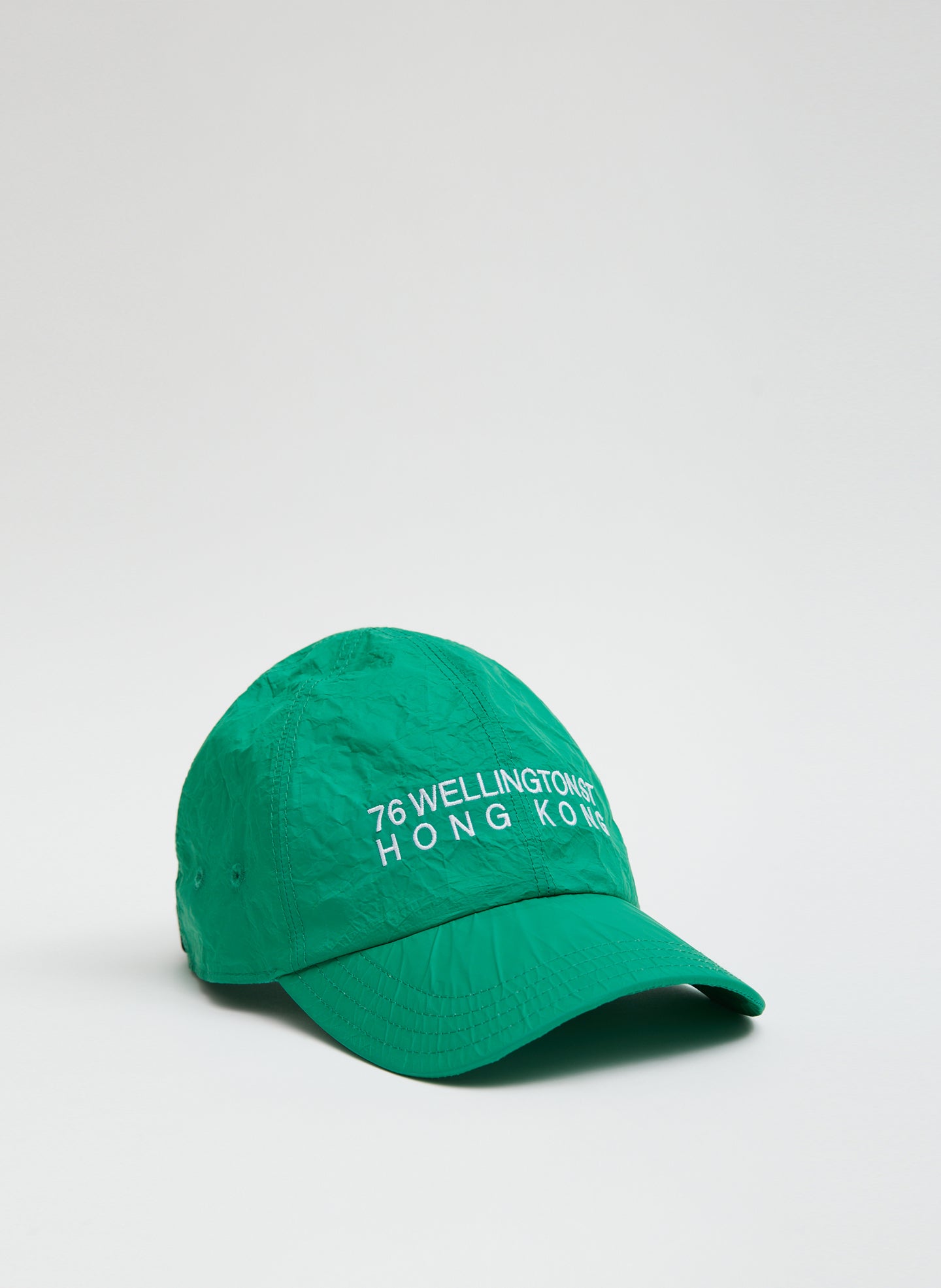 Nylon Baseball Cap - Green-2