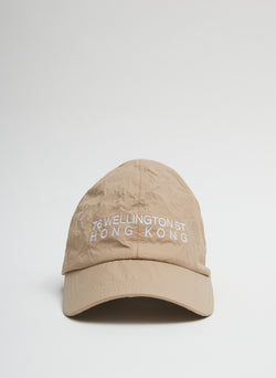 Nylon Baseball Cap Tan-1