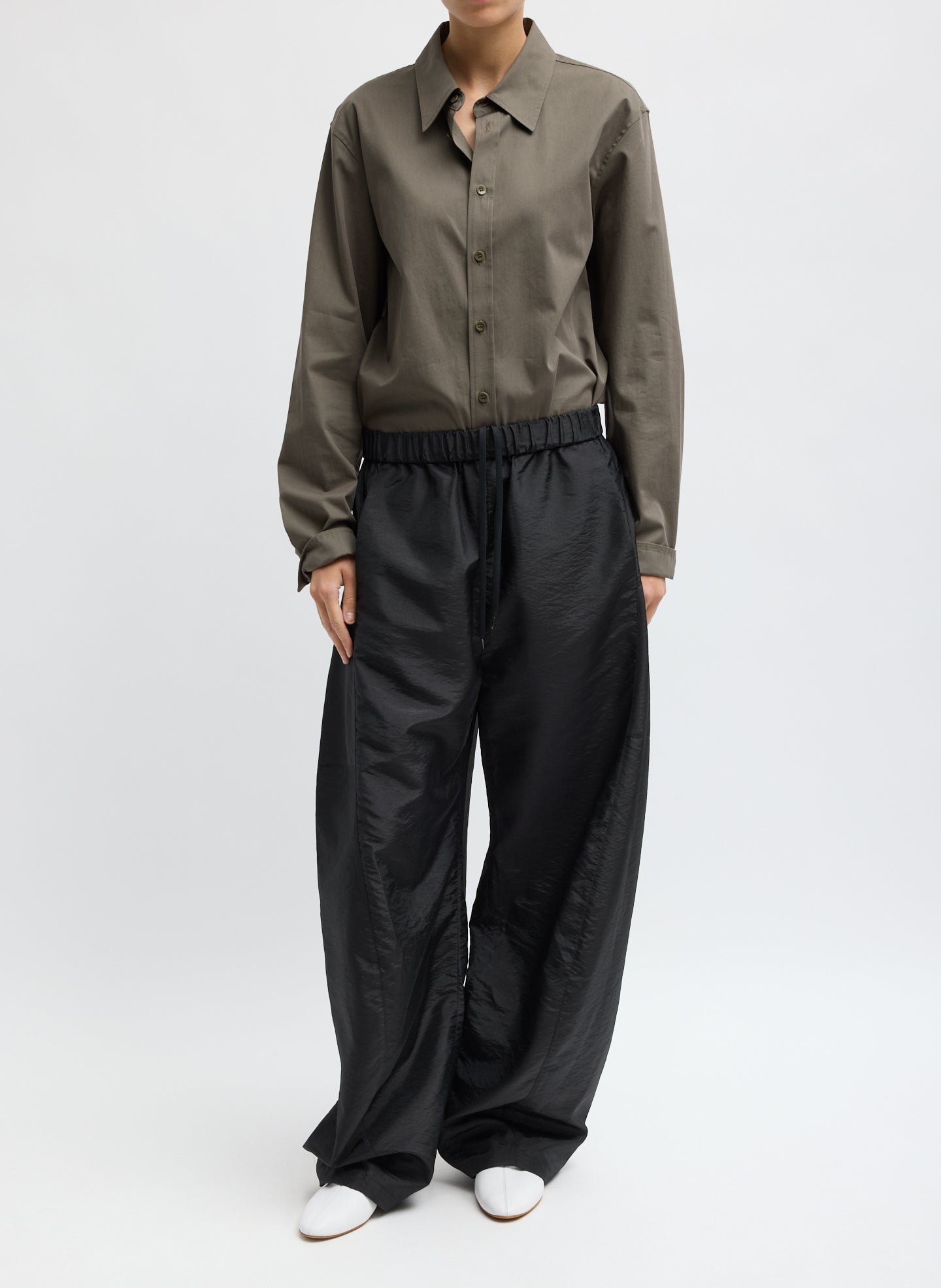 Crispy Nylon Winslow Pant – Tibi Official