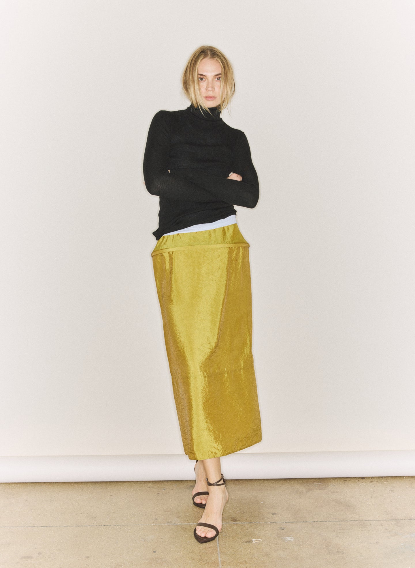 Chassis Hoop Pencil Skirt – Tibi Official