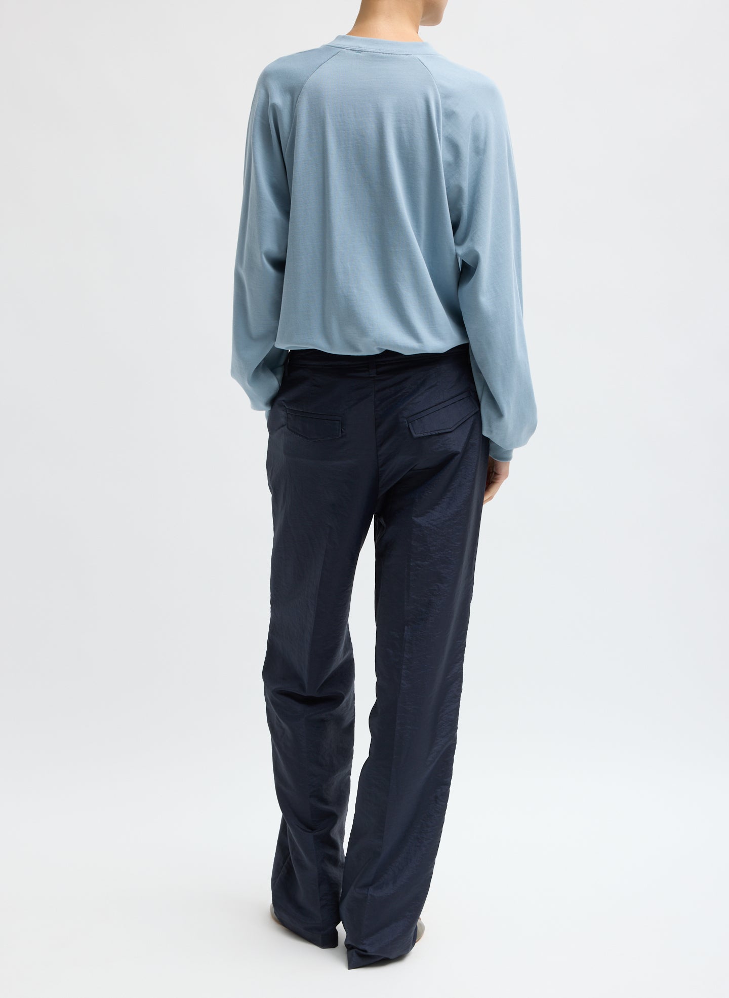 Crispy Nylon Rodney Trouser – Tibi Official