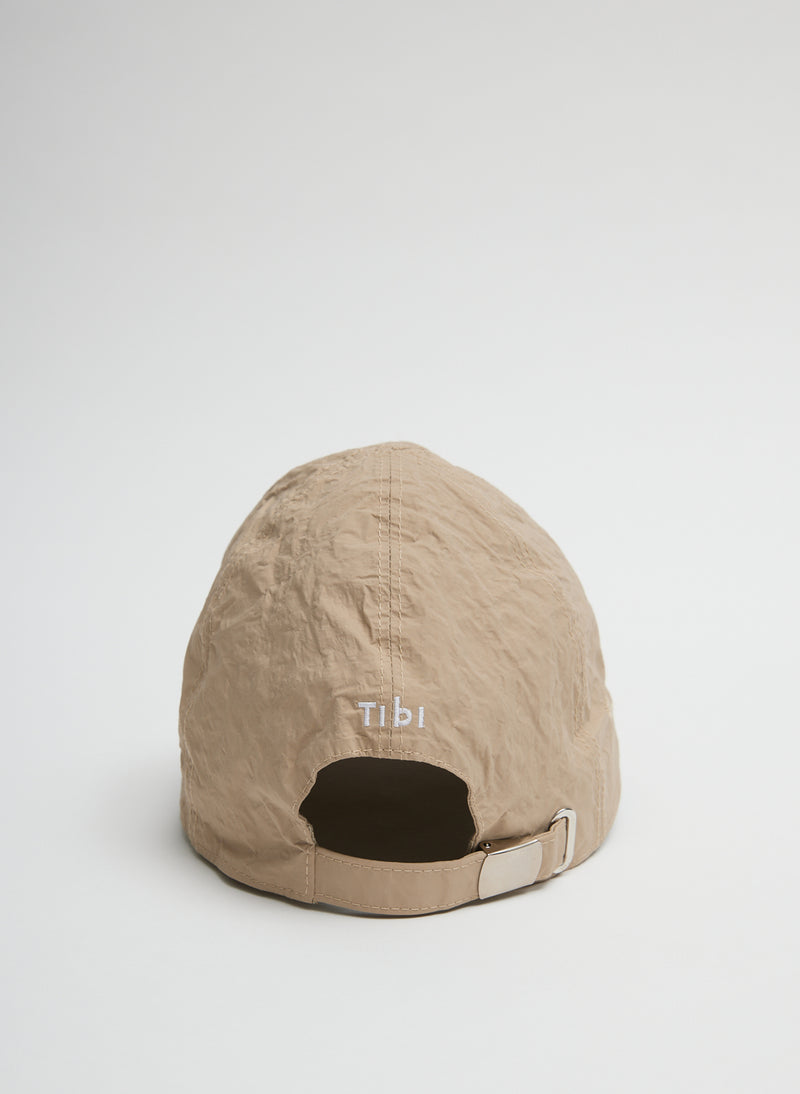 Nylon Baseball Cap Tan-3