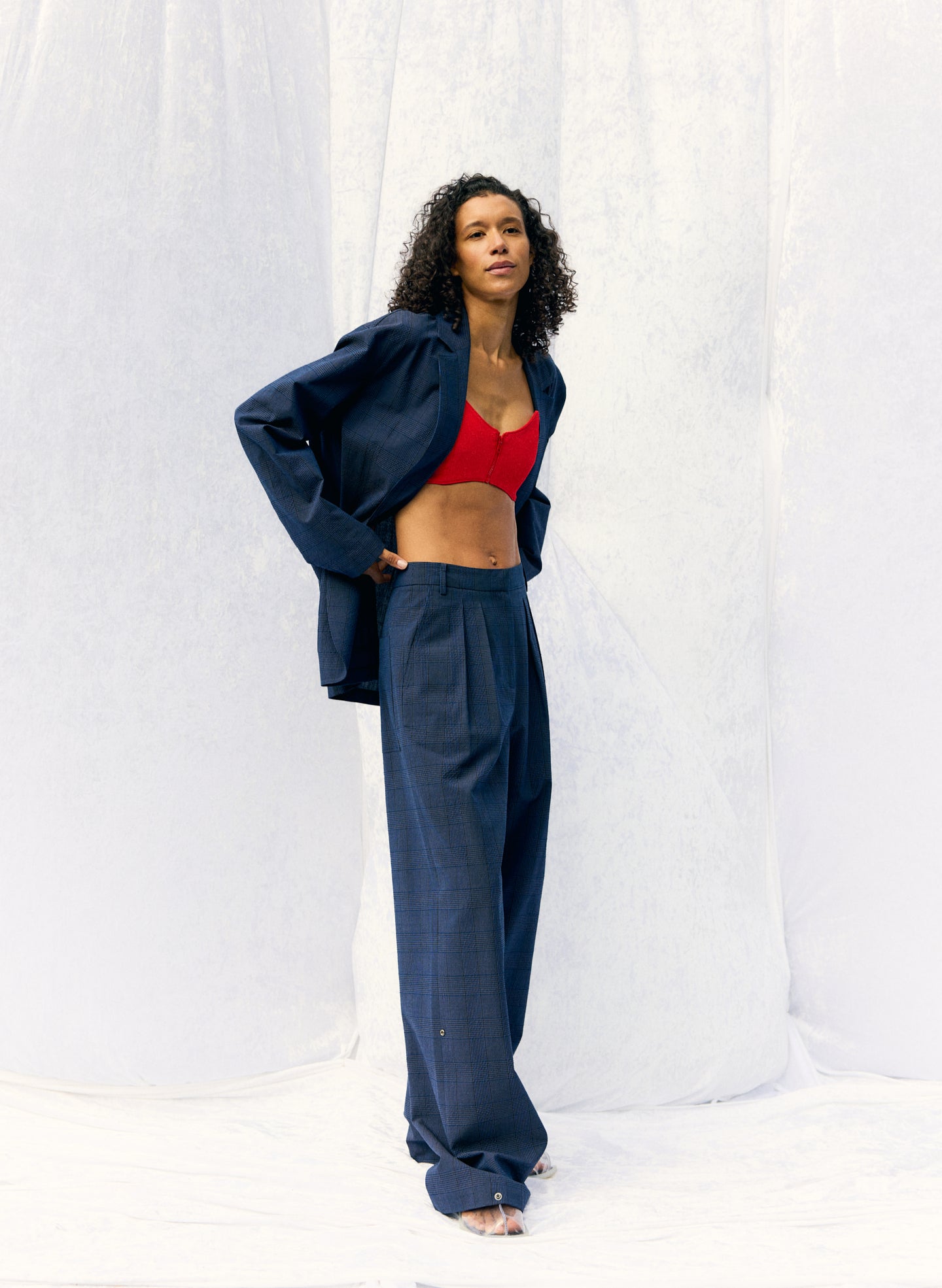 Menswear Crepon Stella Full Length Pant – Tibi Official