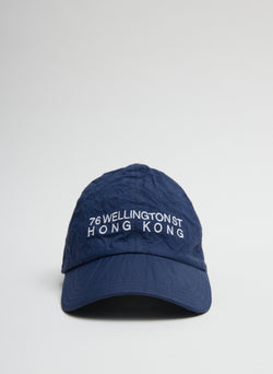 Nylon Baseball Cap Navy-1