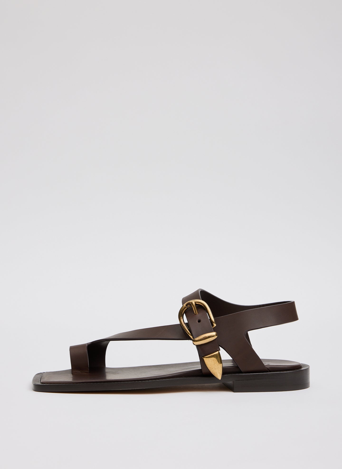 Karel Sandal - Dark Brown Karel Sandal - side view