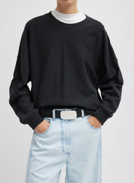 トップス EVISEN INDIVISIBLE LIGHT WEIGHT CREWNECK INDIVISIBLE LIGHT WEIGHT CREWNECK - WHITE – Evisen