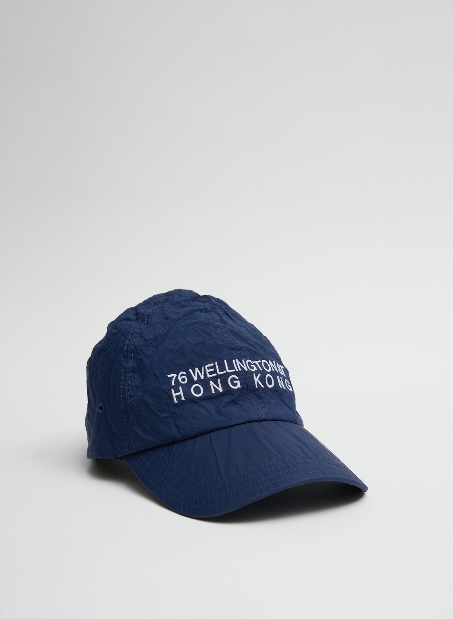 Nylon Baseball Cap - Navy-2