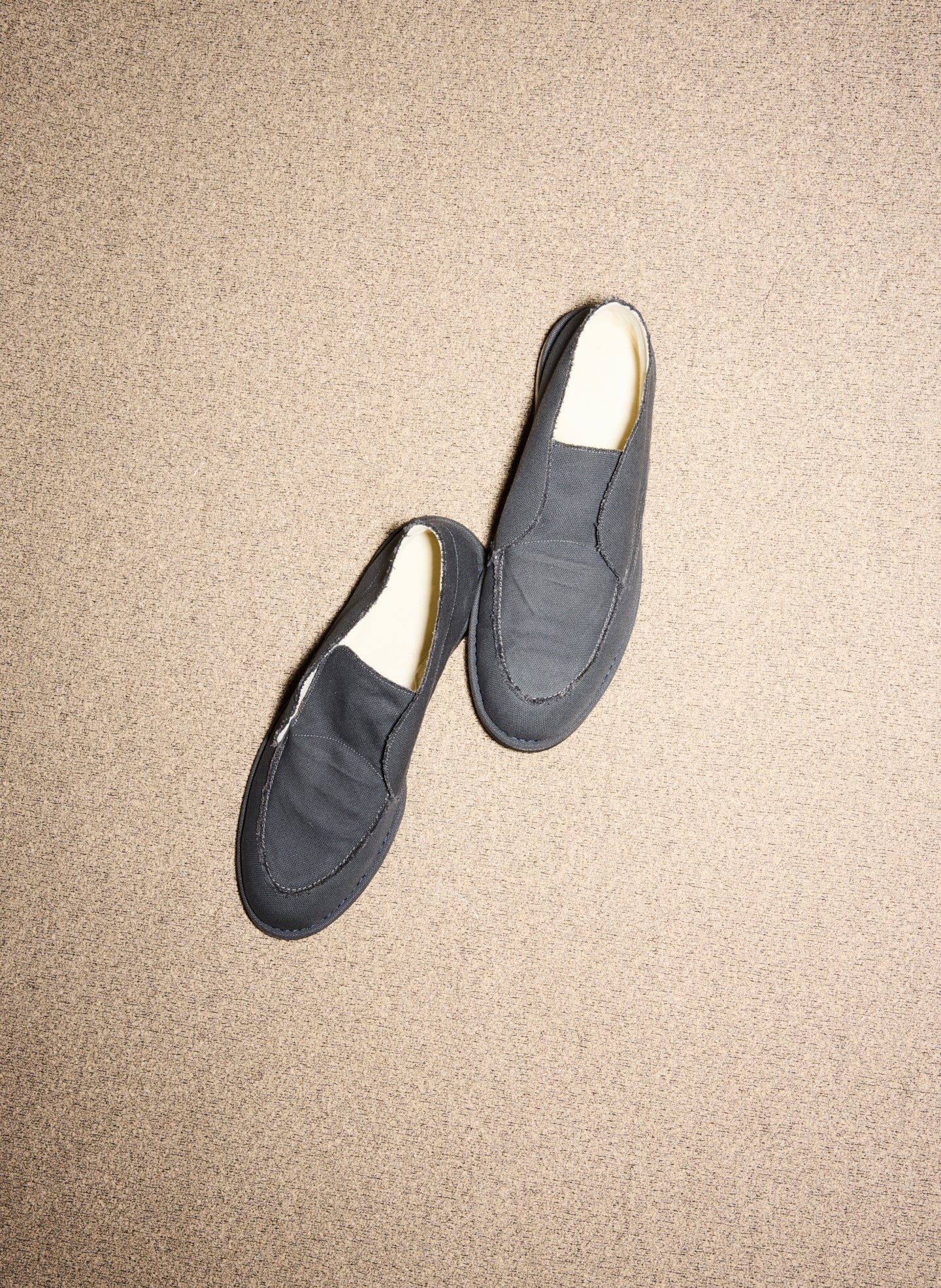 Dark Grey Canvas Harry Chukka Boot - editorial image