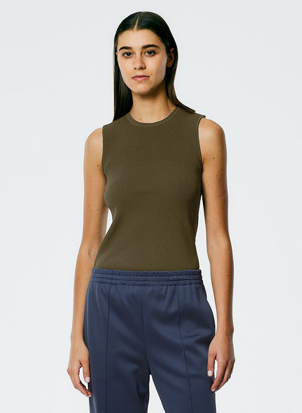 【TOGA PULLA】Tape jersey tank top 1096_Resort_2024_Ecomm_1_2_gra