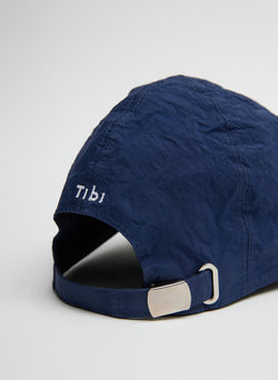 Nylon Baseball Cap Navy-4